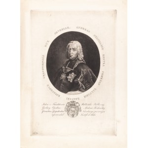 Autor nierozpoznany, Portret Andrzeja Stanisława Załuskiego, 1 połowa XIX wieku