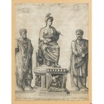 Beatrizet Nicolas [przypisywane], Roma victrix de Dacia provincia… [Rzym triumfujący nad Dakami], 1549