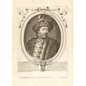 Larmessin Nicolas III de (1684-1755), Portret Jana III Sobieskiego, po 1683