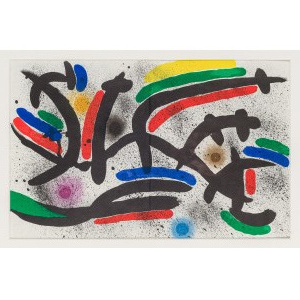 Miró Joan (1893-1983), Kompozycja III, 1972