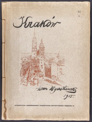 Wyczółkowski Leon (1852-1936), Kraków. 12 Autolitografii kredą i piórem rysował…, 1915