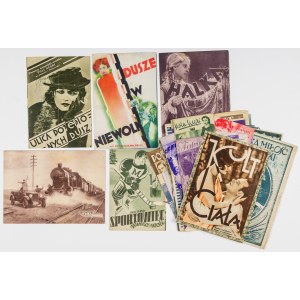 Zestaw programów kinowych, przed 1945