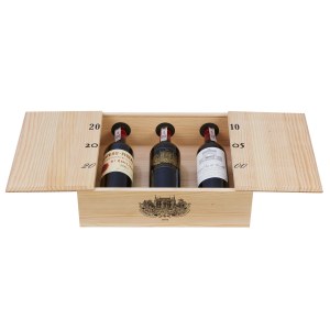 Case: Ch. Leoville Las Cases 2000, Ch. Palmer 2005, Ch. Figeac 2010 (case - 3 bottles)