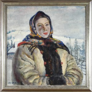 Władysław JAROCKI (1879-1965), Hucułka w słońcu, 1937