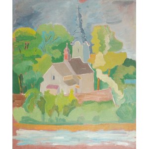 Pawel TARANCZEWSKI (B. 1940), View of the church