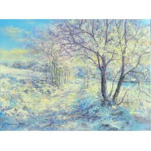Margaret Rawicka, Winter road to the river