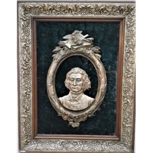 artysta nieznany , płaskorzeźba Adam Mickiewicz