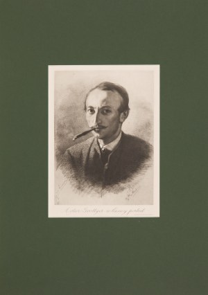 Artur Grottger (1837-1867), Artur Grottger własny portret