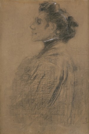 Boznańska Olga, AUTOPORTRET, OK. 1912