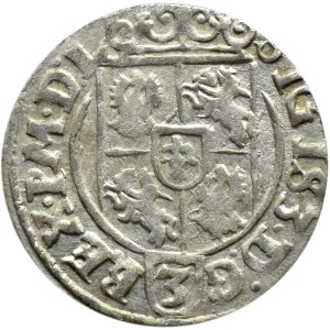 Sigismund III Vasa, half horn 1625, Bydgoszcz, tilted five