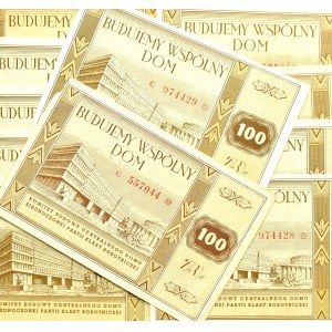 Poland, PRL, We Build Our Common Home - denomination 100 zloty - 10 pieces