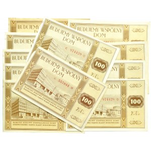 Poland, PRL, We Build Our Common Home - denomination 100 zloty - 10 pieces