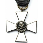 Polska, II RP, Krzyż Waleczności Armii Ochotniczej generała Bułak - Bałachowicza, wykonanie grawerskie (13)