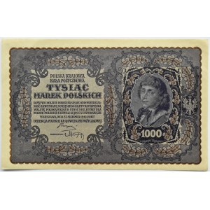 Polska, II RP, 1000 marek 1919, III serja A - typ 6