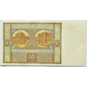 Polska, II RP, 50 złotych 1929, seria EP, Warszawa, UNC-