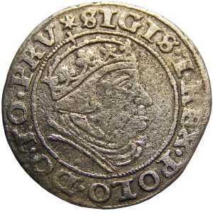 Zygmunt I Stary, grosz 1540, ....PRV, Gdańsk