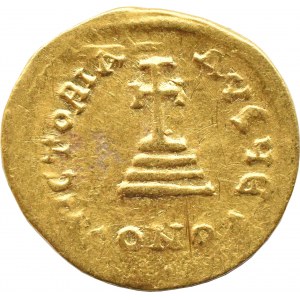 Cesarstwo Wschodnie, Bizancjum, Herakliusz i Herakliusz Konstantyn (613–638), solidus Konstantynopol