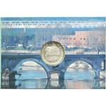 Włochy, 500 lirów 1991 R, Rzym, Most Mulwijski, UNC