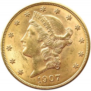 USA, 20 dolarów 1907, Filadelfia