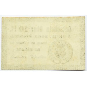 Bromberg, Bydgoszcz, Gutschein 10 pfennig 1916, kropka kwadratowa