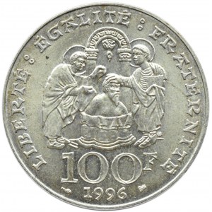 Francja, Republika, Chlodwig I, 10 franków 1996, Paryż