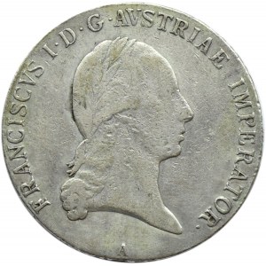 Austria, Franciszek I, 1 talar 1824 A, Wiedeń