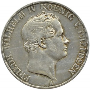 Niemcy, Prusy, Fryderyk Wilhelm IV, 2 talary 1846 A, Berlin, ładne