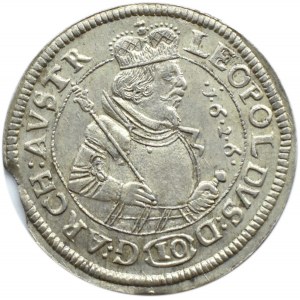 Austria, arcyksiąże Leopold, 10 krajcarów, 1626, Hall