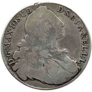 Niemcy, Bawaria, Maksymilian Józef, talar 1765, Monachium