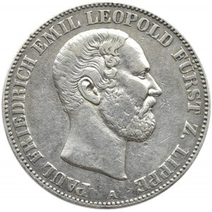Niemcy, Lippe, Paul Friedrich Emil Leopold, talar 1860 A, Berlin