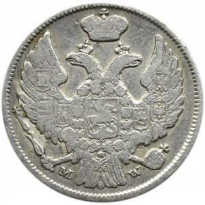 Mikołaj I, 15 kopiejek/1 złoty 1839 MW, Warszawa