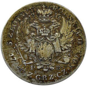 Aleksander I, 5 złotych 1816 I.B., Warszawa