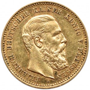 Niemcy, Prusy, Fryderyk III, 10 marek 1888 A, Berlin