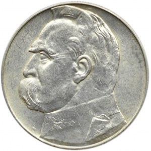 Polska, II RP, Józef Piłsudski, 10 złotych 1938, Warszawa