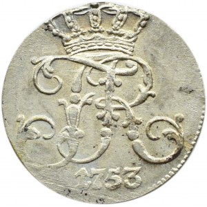 Pomorze, Fryderyk II Wielki, 1/24 talara 1753 G, Szczecin, UNC