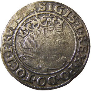 Zygmunt I Stary, grosz pruski 1533, Toruń, PRVSSI/PRVSSI