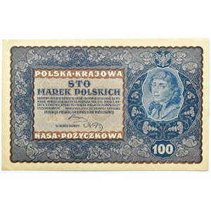 Polska, II RP, 100 marek 1919, IJ seria Y