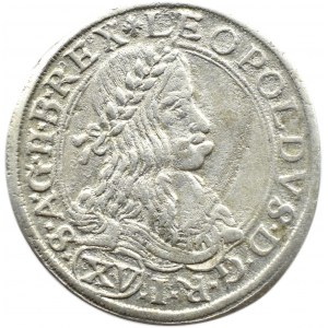 Austria, Leopold I, 15 krajcarów 1662 CA, Wiedeń