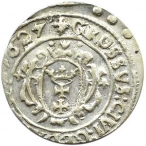 Zygmunt III Waza, grosz 1627, Gdańsk, ...PR