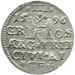 Zygmunt III Waza, trojak 1596, Ryga