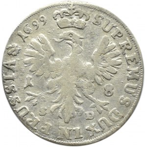 Niemcy, Prusy, Fryderyk III, ort 1699 SD, Królewiec