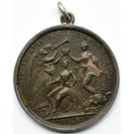 Austria, Maria Teresa, medal koronacyjny z 12 maja 1743 na królową Czech