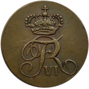 Norwegia, Fryderyk VI, 2 skilling 1810, rzadkie