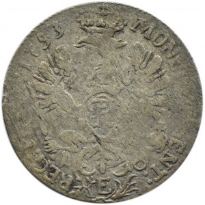 Niemcy, Prusy, Fryderyk II Wielki, ort 1753 E, Królewiec