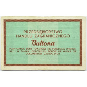 Polska, PRL, Baltona, bon 5 dolarów 1973, seria A - rzadkie