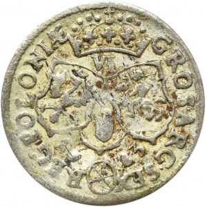 Jan III Sobieski, szóstak 1683 TLB, Bydgoszcz, herb Jelita