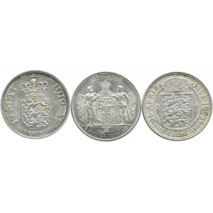 Dania, Chrystian X, lot monet 2-koronowych 1923-37, Kopenhaga