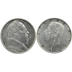 Szwecja, Gustaw V, lot 2 korony 1932-1938, Sztokholm