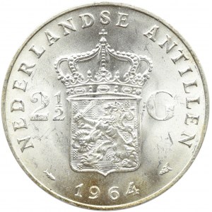 Antyle Holenderskie, Juliana, 2 1/2 guldena 1964, UNC