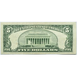 USA, 5 dolarów 1950 C, seria B - New York